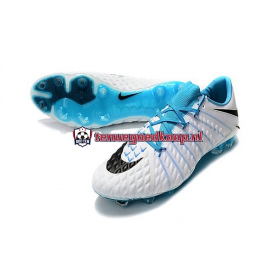 Voetbalschoenen Nike Neymar HyperVenom Phantom 3 Elite FG Blauw Wit