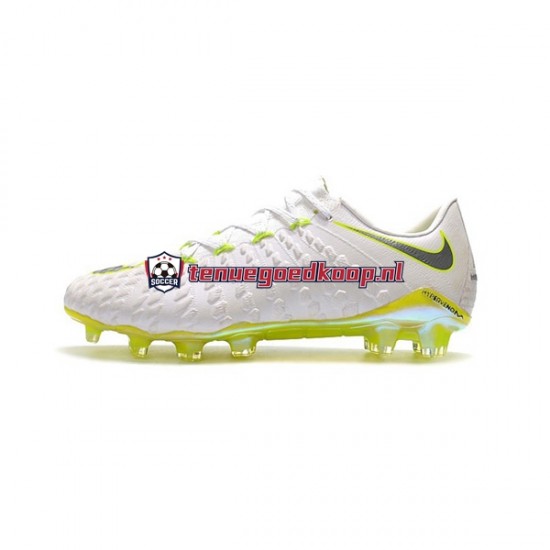 Voetbalschoenen Nike Neymar HyperVenom Phantom 3 Elite FG Grijs Wit