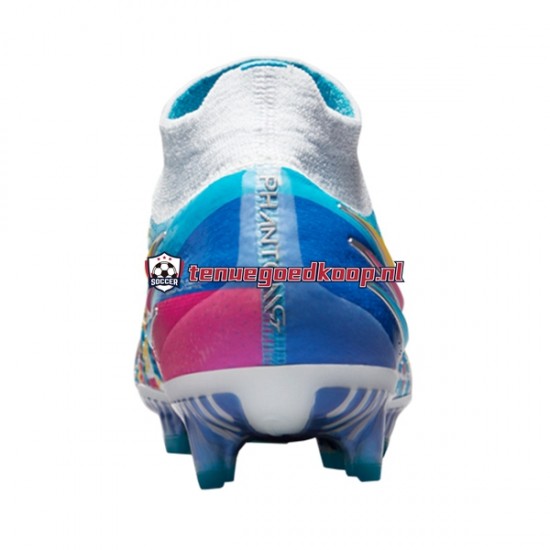 Voetbalschoenen Nike Phantom GT Elite DF 3D FG Blauw