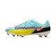 Voetbalschoenen Nike Phantom GT2 Academy FGMG Lucent Blauw Geel