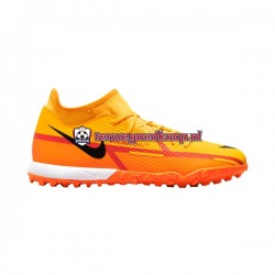 Voetbalschoenen Nike Phantom GT2 Blueprint Academy DF TF Oranje