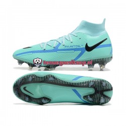 Voetbalschoenen Nike Phantom GT2 Dynamic Fit Elite FG Blauw Groente