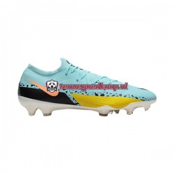 Voetbalschoenen Nike Phantom GT2 Pro FG Lucent Blauw Geel