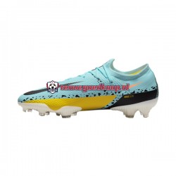 Voetbalschoenen Nike Phantom GT2 Pro FG Lucent Blauw Geel