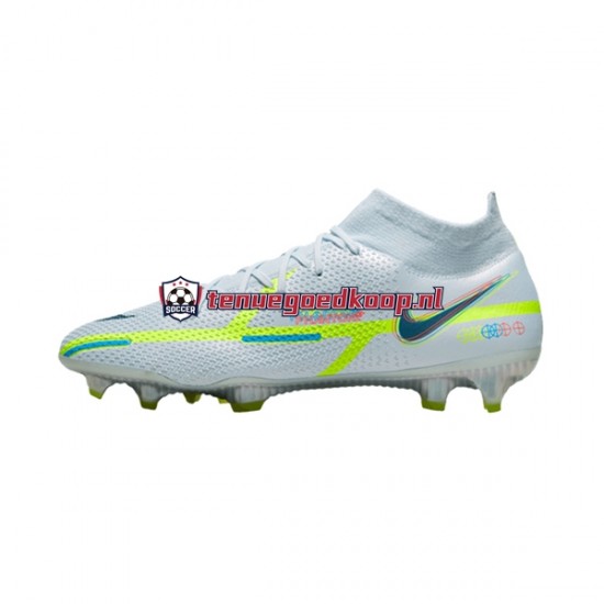 Voetbalschoenen Nike Phantom GT2 Progress Elite DF FG Grijs