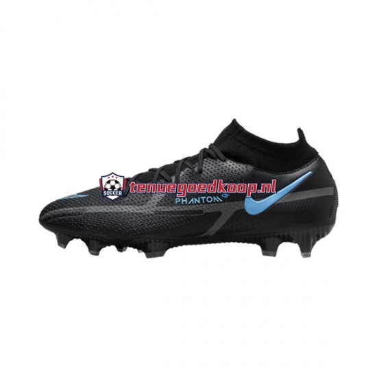 Voetbalschoenen Nike Phantom GT2 Renew Elite DF FG Grijs Zwart