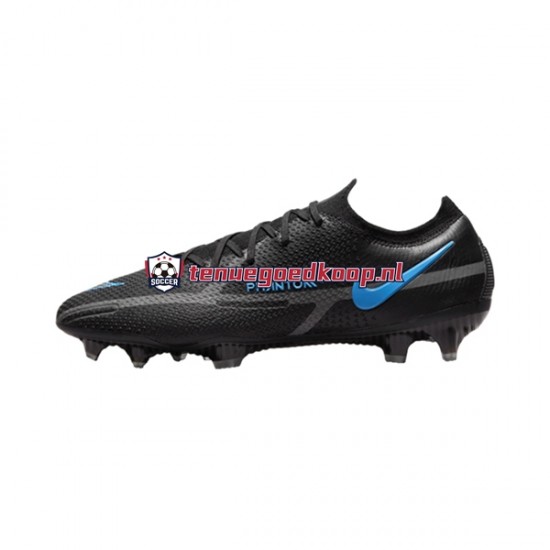 Voetbalschoenen Nike Phantom GT2 Renew Elite FG Blauw Zwart