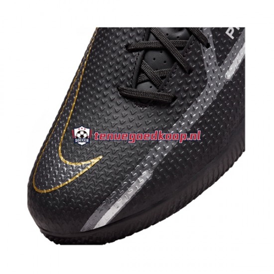 Voetbalschoenen Nike Phantom GT2 Shadow Academy IC Halle Zwart