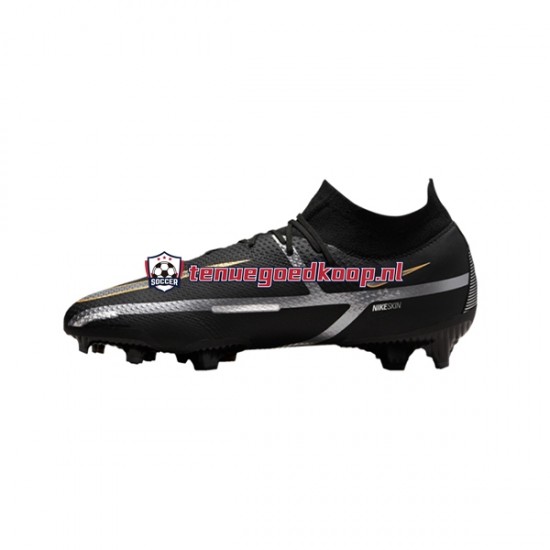 Voetbalschoenen Nike Phantom GT2 Shadow Pro DF FG Zwart