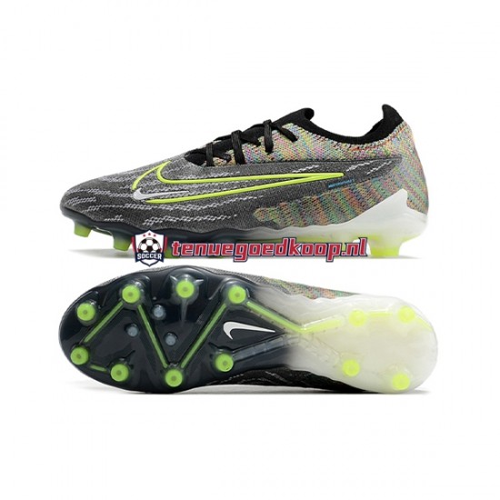 Voetbalschoenen Nike Phantom GX Elite AG Groente Zwart