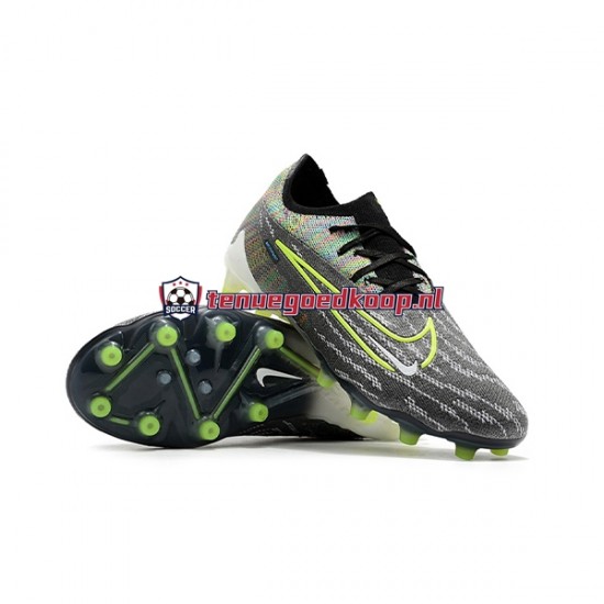 Voetbalschoenen Nike Phantom GX Elite AG Groente Zwart