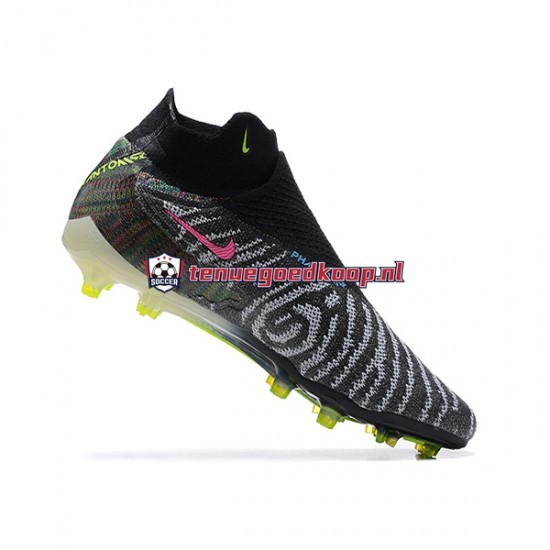 Voetbalschoenen Nike Phantom GX Elite FG Groente Zwart