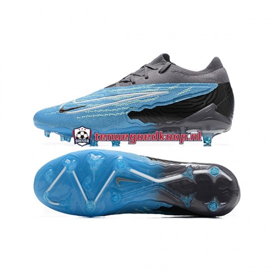 Voetbalschoenen Nike Phantom GX Elite FG Blauw Zwart