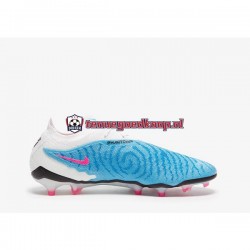 Voetbalschoenen Nike Phantom GX Elite FG Blauw Wit