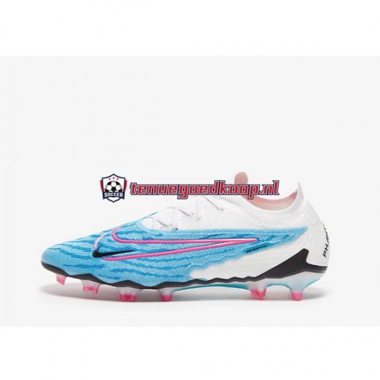 Voetbalschoenen Nike Phantom GX Elite FG Blauw Wit