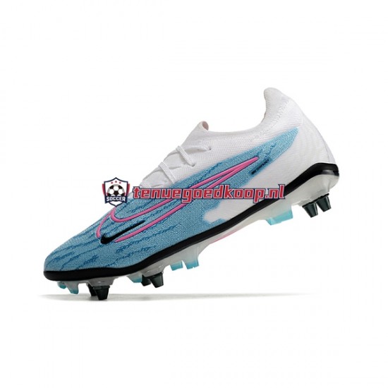 Voetbalschoenen Nike Phantom GX Elite SG Blauw Wit