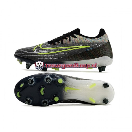 Voetbalschoenen Nike Phantom GX Elite SG Grijs Groente