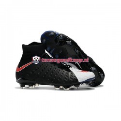 Voetbalschoenen Nike Phantom Hypervenom 3 Elite DF FG Rood Wit Zwart