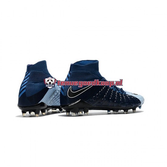 Voetbalschoenen Nike Phantom Hypervenom 3 Elite DF FG Wit Zwart