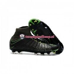 Voetbalschoenen Nike Phantom Hypervenom 3 Elite DF FG Grijs Zwart