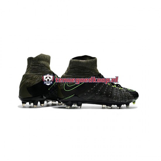 Voetbalschoenen Nike Phantom Hypervenom 3 Elite DF FG Grijs Zwart