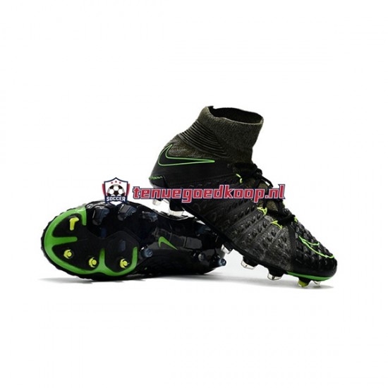 Voetbalschoenen Nike Phantom Hypervenom 3 Elite DF FG Grijs Zwart