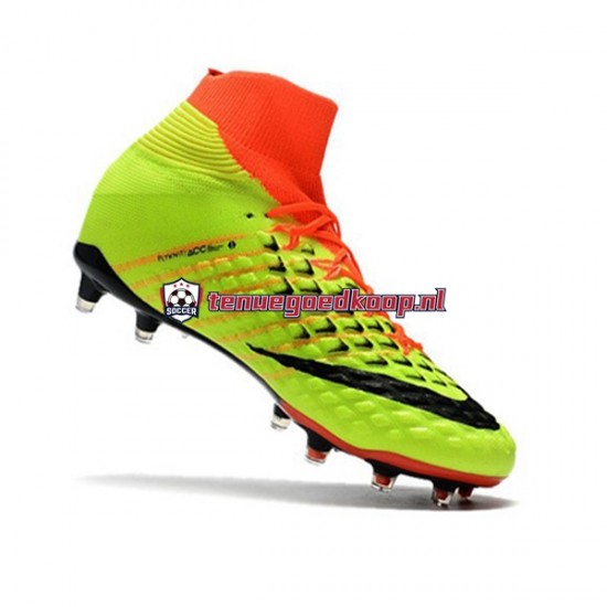 Voetbalschoenen Nike Phantom Hypervenom 3 Elite DF FG Oranje Geel