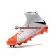 Voetbalschoenen Nike Phantom Hypervenom 3 Elite DF FG Oranje Wit