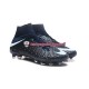 Voetbalschoenen Nike Phantom Hypervenom III Elite DF FG Wit Zwart