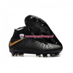 Voetbalschoenen Nike Phantom Hypervenom III Elite DF FG Geel Zwart