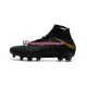 Voetbalschoenen Nike Phantom Hypervenom III Elite DF FG Geel Zwart