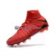 Voetbalschoenen Nike Phantom Hypervenom III Elite DF FG Rood Zwart