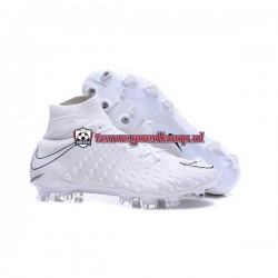 Voetbalschoenen Nike Phantom Hypervenom III Elite DF FG Wit