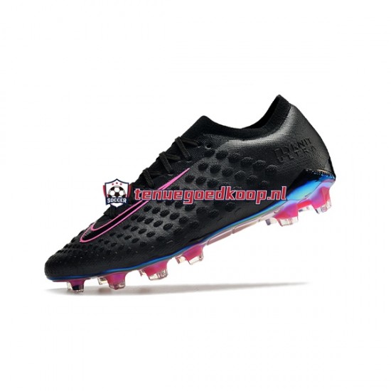 Voetbalschoenen Nike Phantom Ultra Venom FG Roze Zwart