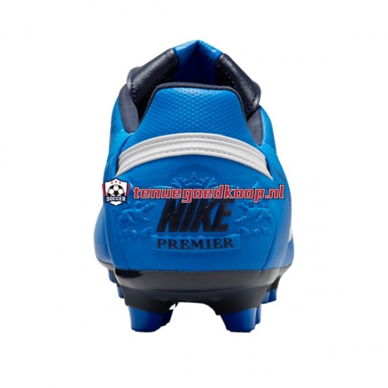 Voetbalschoenen Nike Premier III FG Blauw Wit