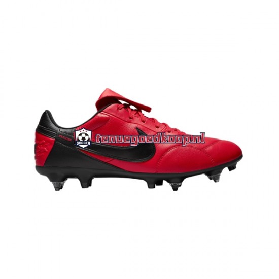 Voetbalschoenen Nike Premier III SG Pro AC Rood Zwart