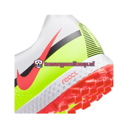 Voetbalschoenen Nike React Phantom GT2 Motivation Pro TF Rood Wit