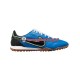 Voetbalschoenen Nike React Tiempo Legend IX Pro TF Blauw Groente Zwart