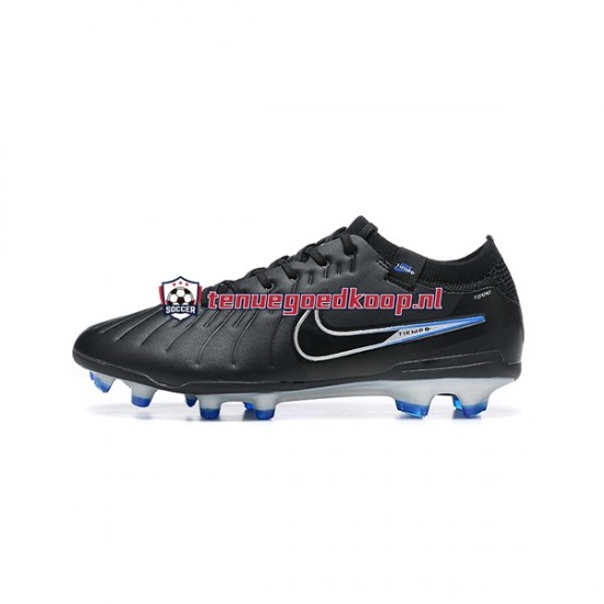 Voetbalschoenen Nike Tiempo Legend 10 Elite FG Blauw Zwart