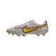 Voetbalschoenen Nike Tiempo Legend IX Academy FGMG Lucent Grijs Oranje