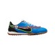 Voetbalschoenen Nike Tiempo Legend IX Academy TF Blauw Groente Zwart