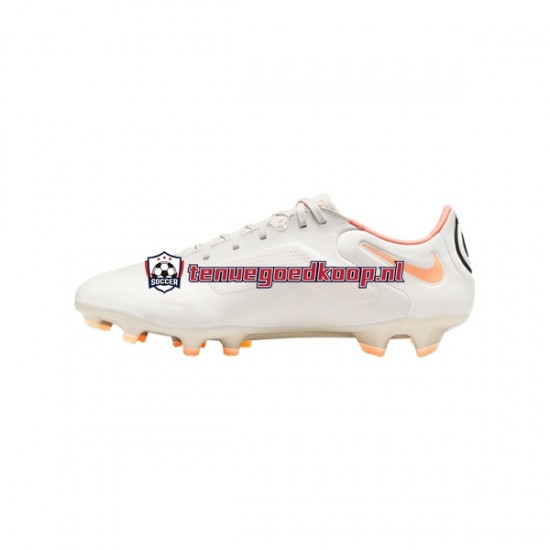 Voetbalschoenen Nike Tiempo Legend IX Pro FG Lucent Grijs Oranje