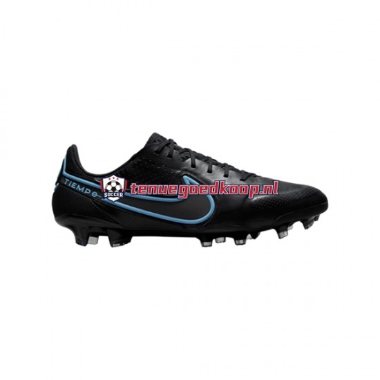 Voetbalschoenen Nike Tiempo Legend IX Renew Elite FG Blauw Zwart