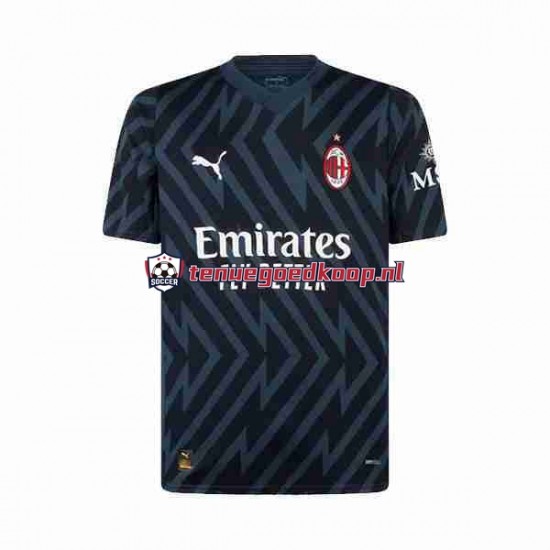 3de Tenue van AC Milan Keepersshirt Heren 2023-24 Korte Mouw