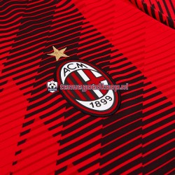 Thuis Tenue van AC Milan Heren 2023-24 Korte Mouw