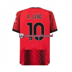 Thuis Tenue van AC Milan Rafael Leao 10 Heren 2023-24 Korte Mouw