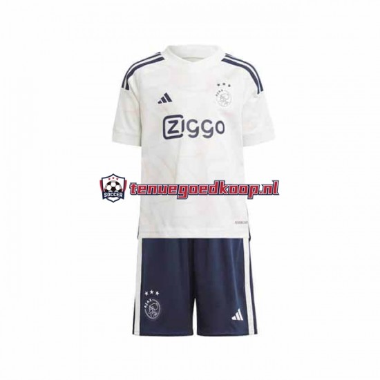 Uit Tenue van AFC Ajax Kind 2-13 jaar 2023-24 Korte Mouw