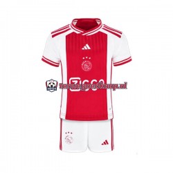 Thuis Tenue van AFC Ajax Kind 2-13 jaar 2023-24 Korte Mouw