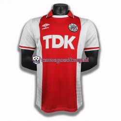 Thuis Retro Tenue van AFC Ajax 1990 Heren Korte Mouw