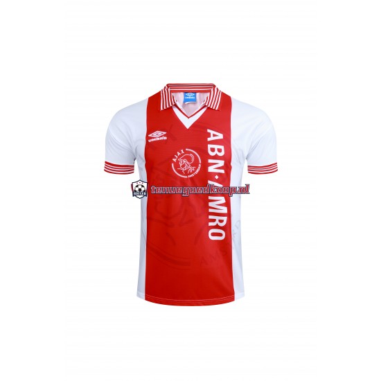 Thuis Retro Tenue van AFC Ajax Heren 1994-1995 Korte Mouw